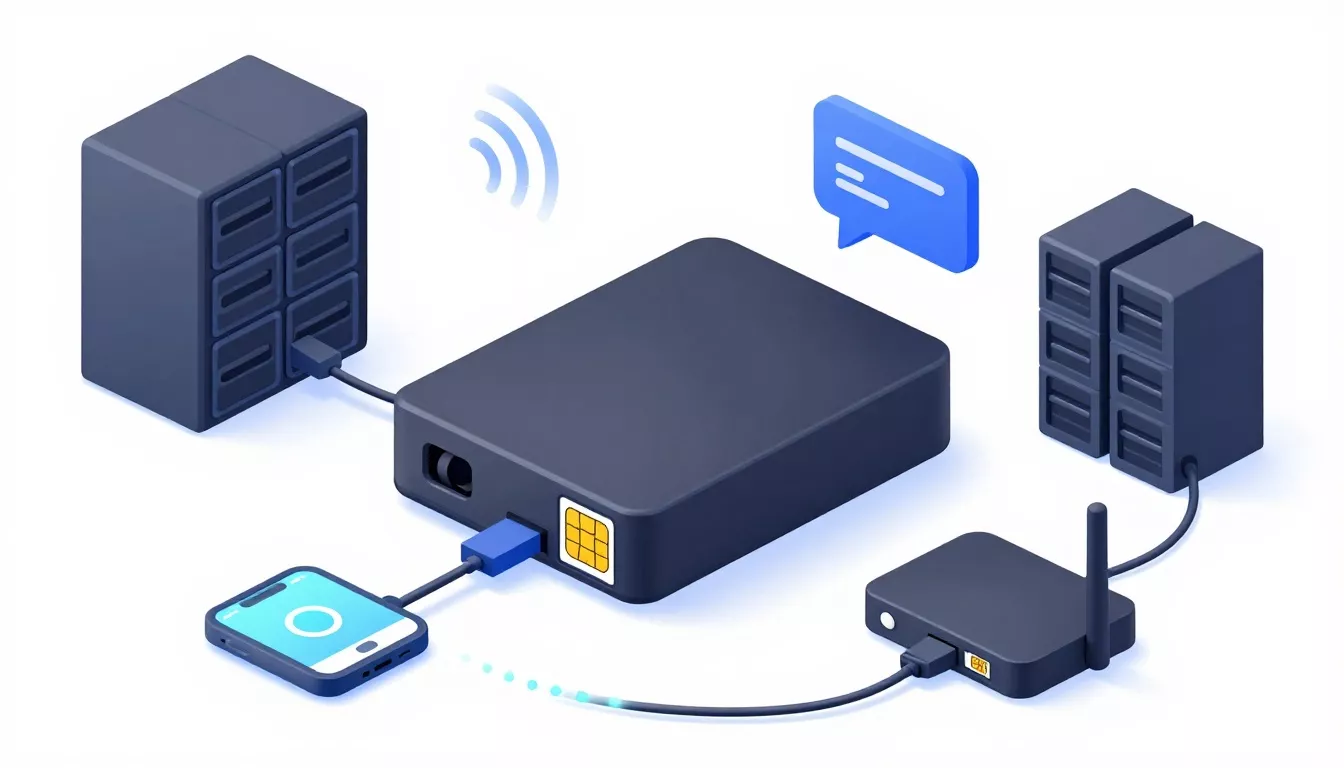 Как настроить резервный SMPP-канал через 4G-модем